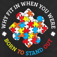 Autism Why Fit In When You Were Born To Stand Out Tumbler