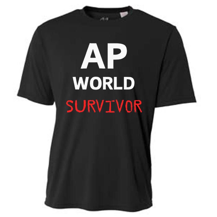 Ap World Funny Ap Class Survivor Cooling Performance Crew T-Shirt