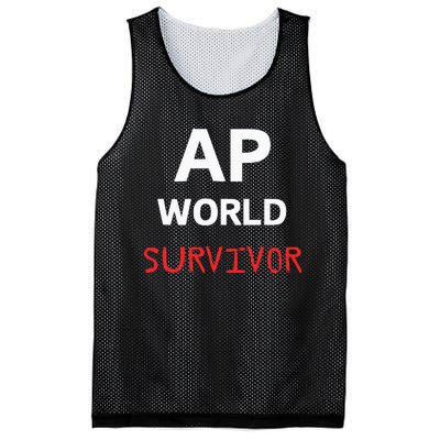 Ap World Funny Ap Class Survivor Mesh Reversible Basketball Jersey Tank