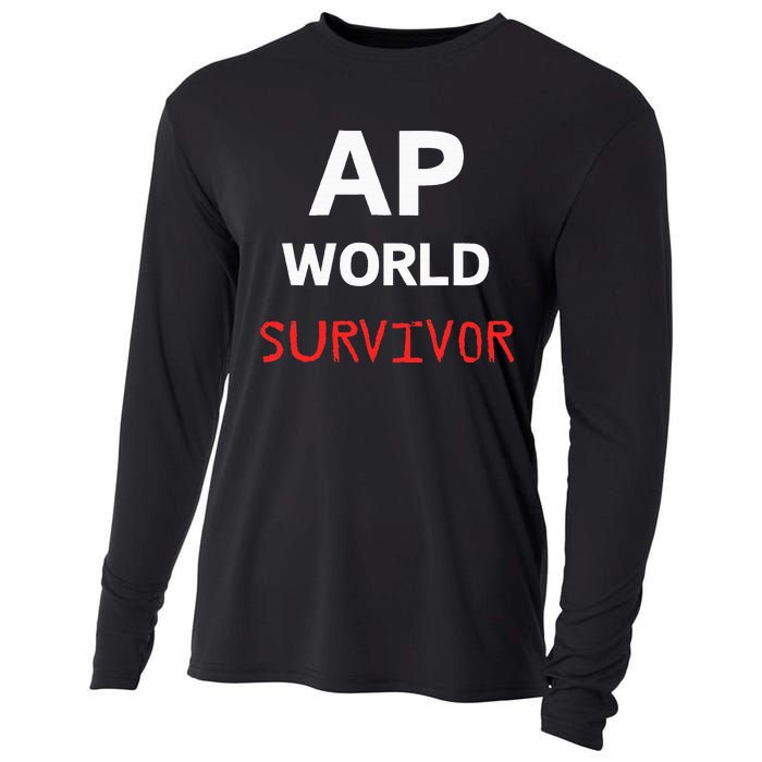 Ap World Funny Ap Class Survivor Cooling Performance Long Sleeve Crew