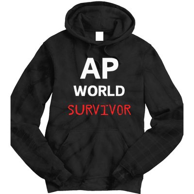 Ap World Funny Ap Class Survivor Tie Dye Hoodie