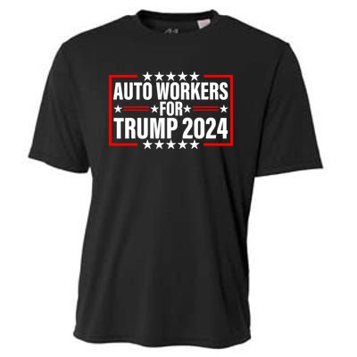 Auto Workers For Trump 2024 Cooling Performance Crew T-Shirt