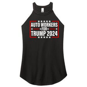 Auto Workers For Trump 2024 Women's Perfect Tri Rocker Tank