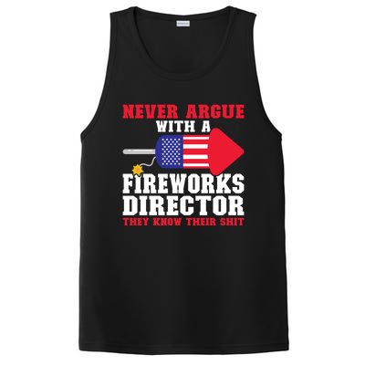 Argue With Fireworks Director Firework Director Cool Gift PosiCharge Competitor Tank