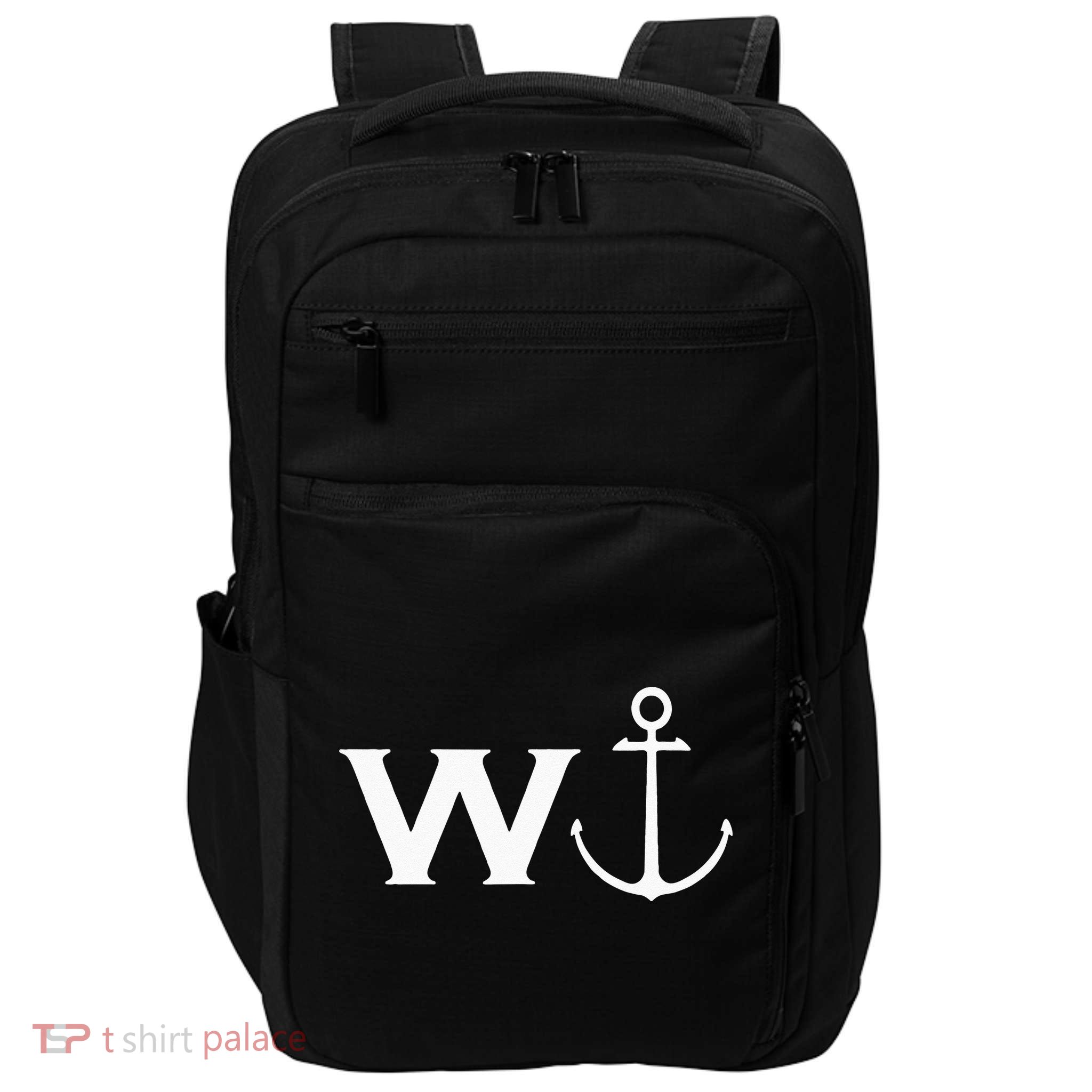 Anchor Wanker Funny Sailing Boating Impact Tech Backpack