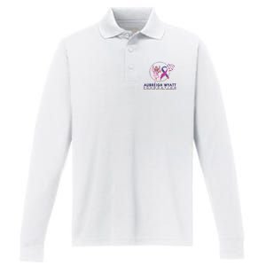 Aubreigh Wyatt Foundation Performance Long Sleeve Polo