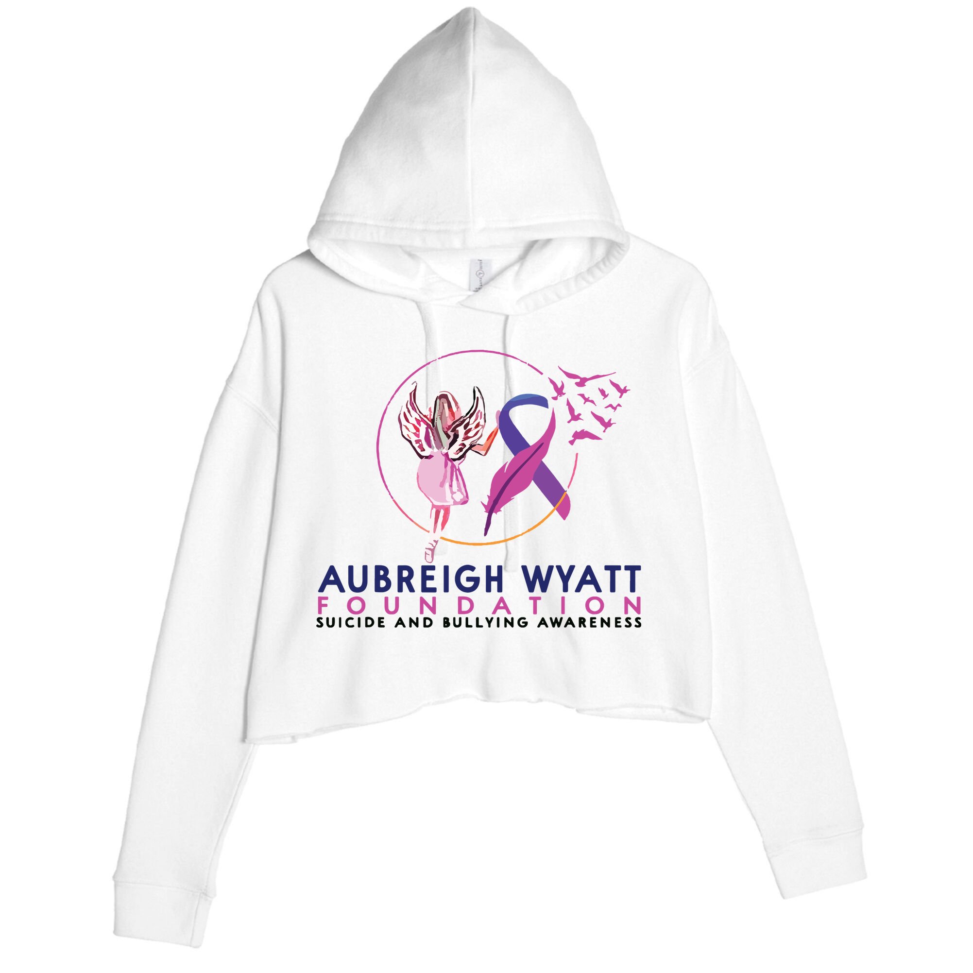 Aubreigh Wyatt Foundation Crop Fleece Hoodie