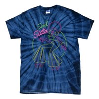 Artsy Women Funk Vintage 70s Costume Afro Soul Music Tie-Dye T-Shirt