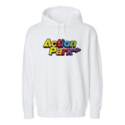 Action Water Funny Park New Jersey Garment-Dyed Fleece Hoodie