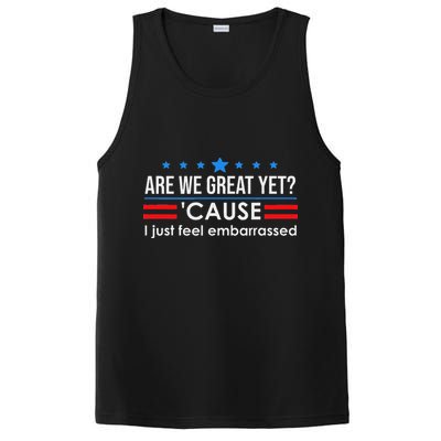 Are We Great Ye I Just Feel Embarrassed Anti Trump PosiCharge Competitor Tank