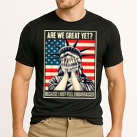 Are We Great Yet Because I Just Feel Embarrassed Cooling Performance Crew T-Shirt