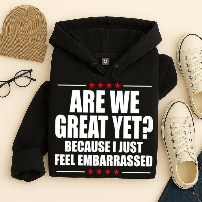 Are We Great Yet Because I Just Feel Embarrassed Hoodie