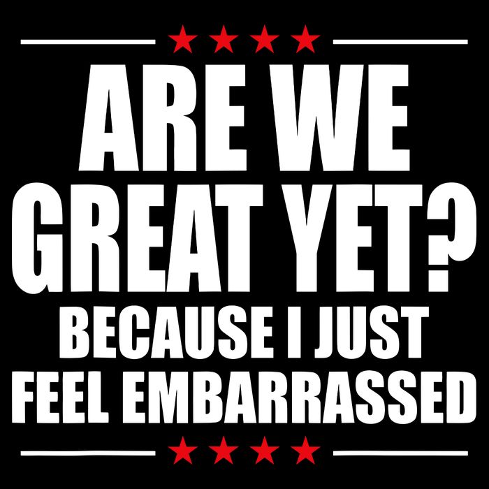 Are We Great Yet Because I Just Feel Embarrassed City Backpack