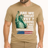 Are We Great Yet Cause I Just Feel Embarrassed Cooling Performance Crew T-Shirt