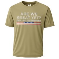 Are We Great Yet Cause I Just Feel Embarrassed Cooling Performance Crew T-Shirt