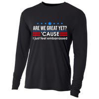 Are We Great Yet Cause I Just Feel Embarrassed Cooling Performance Long Sleeve Crew