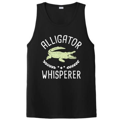 Alligator Whisperer Gator Crocodile Zoo Animal Lover PosiCharge Competitor Tank