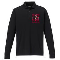 Alabama Women Girl Sister Niece Coquette Bow Performance Long Sleeve Polo