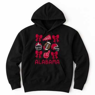 Alabama Women Girl Sister Niece Coquette Bow Hoodie