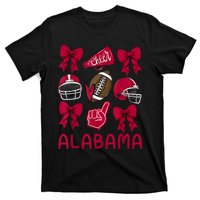 Alabama Women Girl Sister Niece Coquette Bow T-Shirt