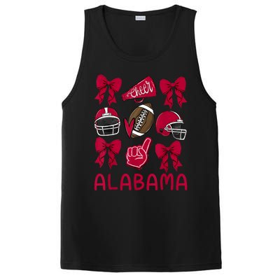 Alabama Women Girl Sister Niece Coquette Bow PosiCharge Competitor Tank