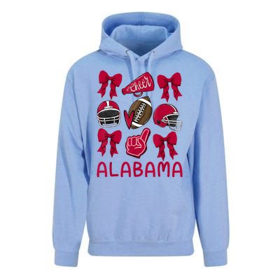 Alabama Women Girl Sister Niece Coquette Bow Unisex Surf Hoodie