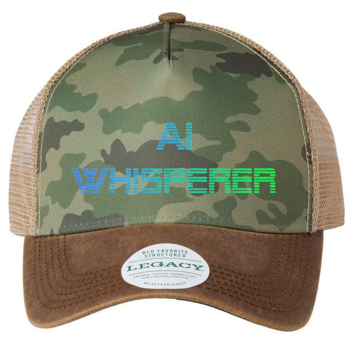 Ai Whisperer Geeky Tech Ai Artificial Intelligence Legacy Tie Dye Trucker Hat