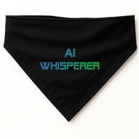 Ai Whisperer Geeky Tech Ai Artificial Intelligence USA-Made Doggie Bandana