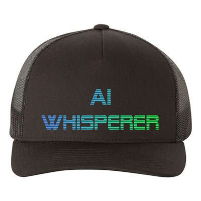 Ai Whisperer Geeky Tech Ai Artificial Intelligence Yupoong Adult 5-Panel Trucker Hat