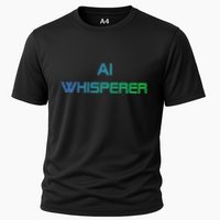 Ai Whisperer Geeky Tech Ai Artificial Intelligence Cooling Performance Crew T-Shirt