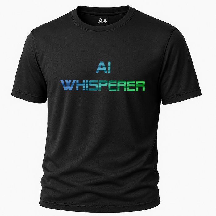 Ai Whisperer Geeky Tech Ai Artificial Intelligence Cooling Performance Crew T-Shirt