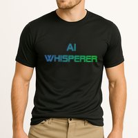 Ai Whisperer Geeky Tech Ai Artificial Intelligence Cooling Performance Crew T-Shirt