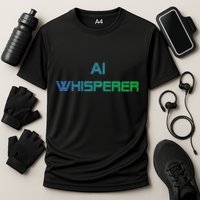 Ai Whisperer Geeky Tech Ai Artificial Intelligence Cooling Performance Crew T-Shirt