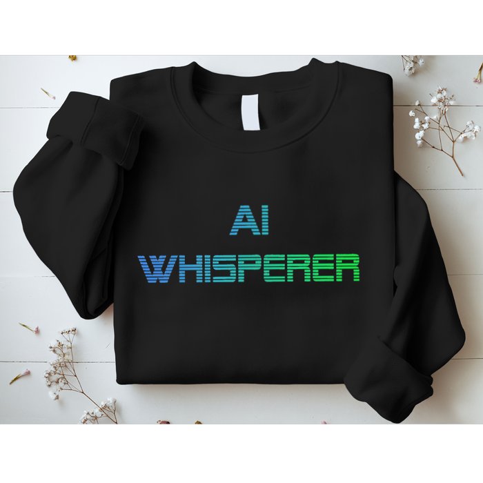 Ai Whisperer Geeky Tech Ai Artificial Intelligence Sweatshirt