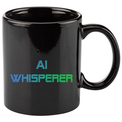 Ai Whisperer Geeky Tech Ai Artificial Intelligence 11oz C Handle Ceramic Mug