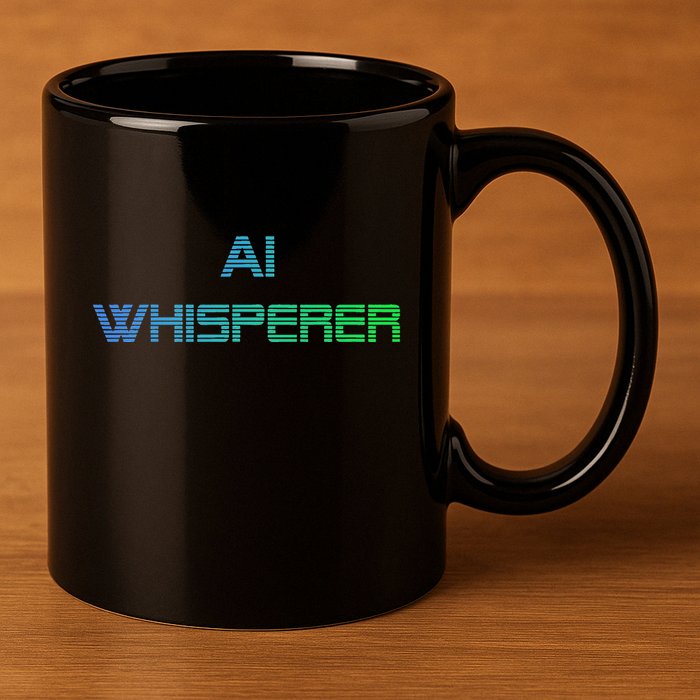 Ai Whisperer Geeky Tech Ai Artificial Intelligence 11oz C Handle Ceramic Mug