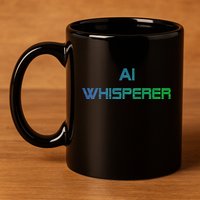 Ai Whisperer Geeky Tech Ai Artificial Intelligence 11oz C Handle Ceramic Mug