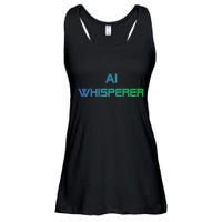 Ai Whisperer Geeky Tech Ai Artificial Intelligence Ladies Essential Flowy Tank