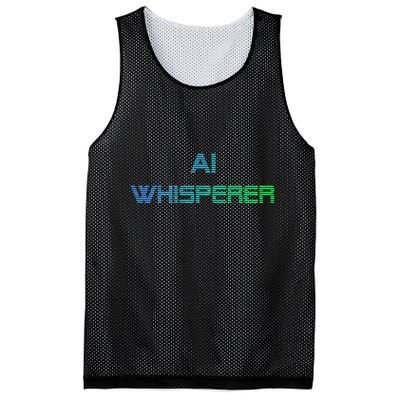 Ai Whisperer Geeky Tech Ai Artificial Intelligence Mesh Reversible Basketball Jersey Tank
