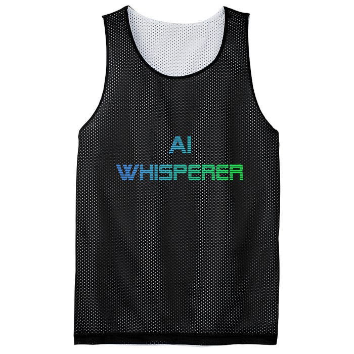Ai Whisperer Geeky Tech Ai Artificial Intelligence Mesh Reversible Basketball Jersey Tank