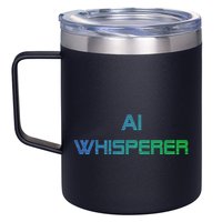 Ai Whisperer Geeky Tech Ai Artificial Intelligence 12oz Stainless Steel Coffee Mug