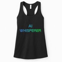 Ai Whisperer Geeky Tech Ai Artificial Intelligence Womens Tank Top