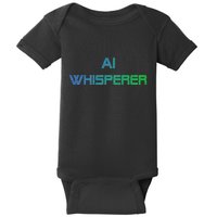 Ai Whisperer Geeky Tech Ai Artificial Intelligence Baby Bodysuit