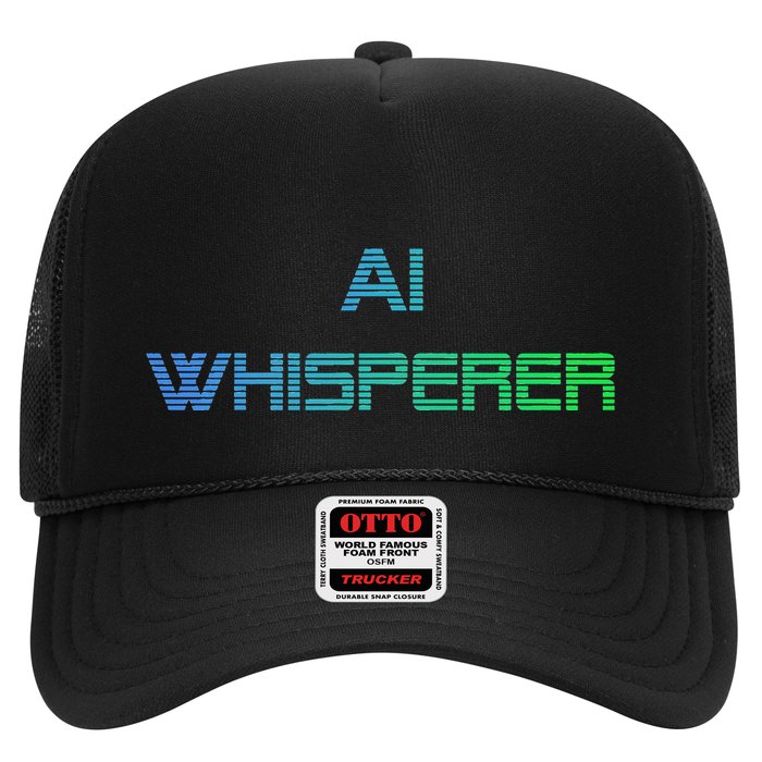 Ai Whisperer Geeky Tech Ai Artificial Intelligence Trucker Hat