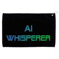 Ai Whisperer Geeky Tech Ai Artificial Intelligence Grommeted Golf Towel