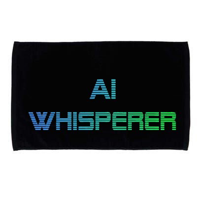 Ai Whisperer Geeky Tech Ai Artificial Intelligence Microfiber Hand Towel