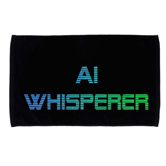 Ai Whisperer Geeky Tech Ai Artificial Intelligence Microfiber Hand Towel