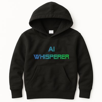 Ai Whisperer Geeky Tech Ai Artificial Intelligence Kids Hoodie