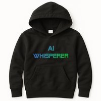 Ai Whisperer Geeky Tech Ai Artificial Intelligence Kids Hoodie