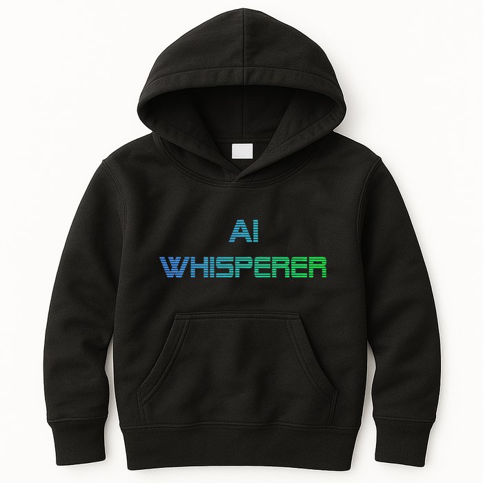 Ai Whisperer Geeky Tech Ai Artificial Intelligence Kids Hoodie